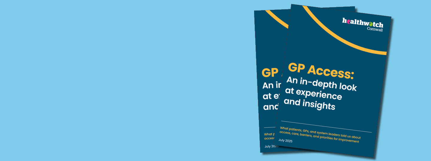 Image of the cover of the GP Access report. Reads: GP Access, an in-depth look at experience and insights